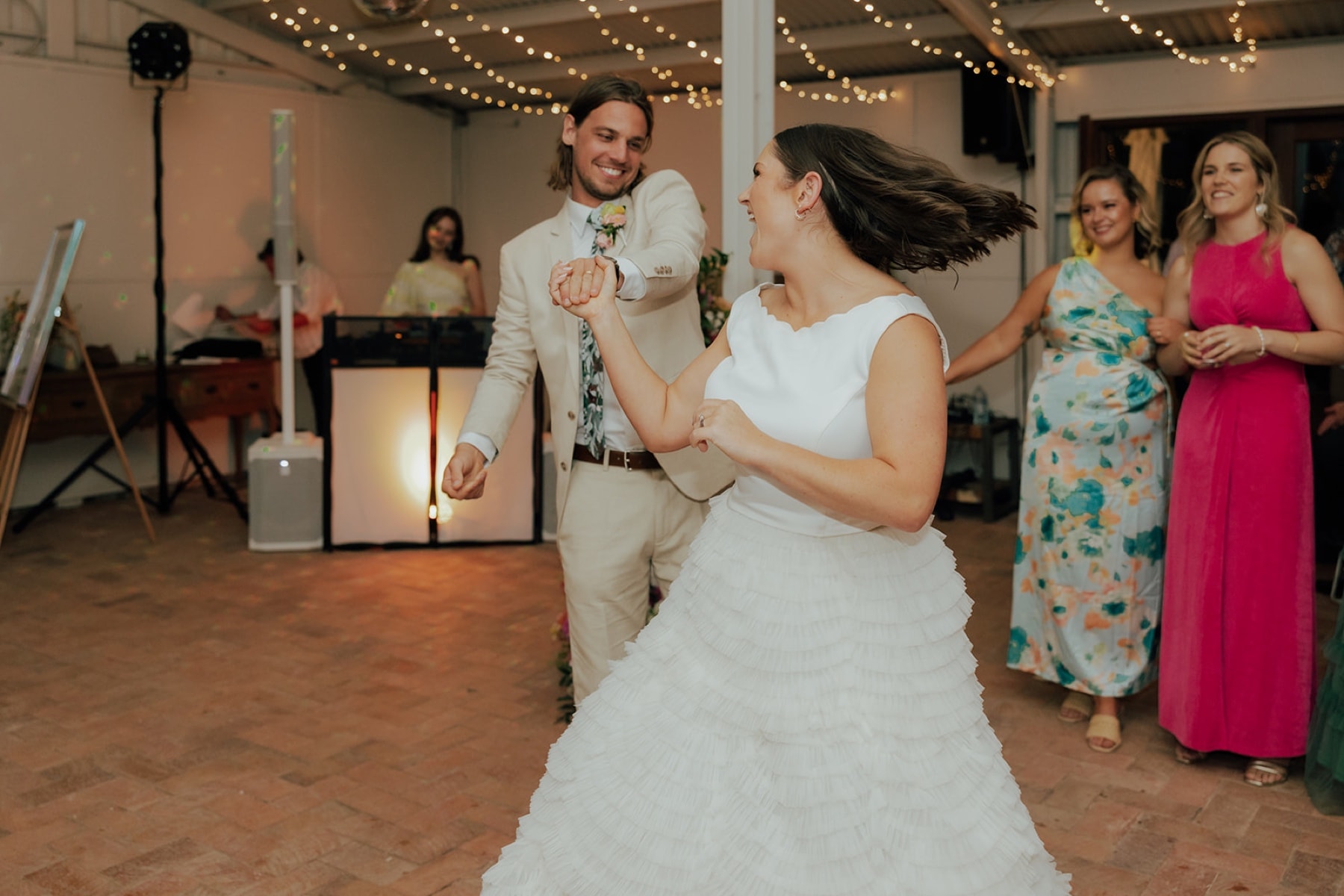 First dance spin